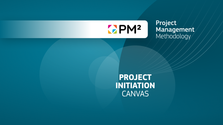 PM2 Project Initiation Canvas cover with PM² logo