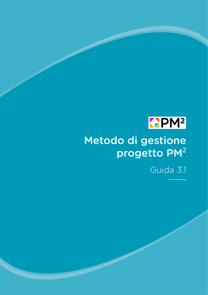 Cover of the PM² Guide v.3.1 in Italian