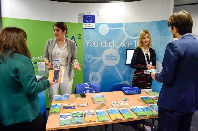 Open PM² Conference 2018 - ISA² Programme stand