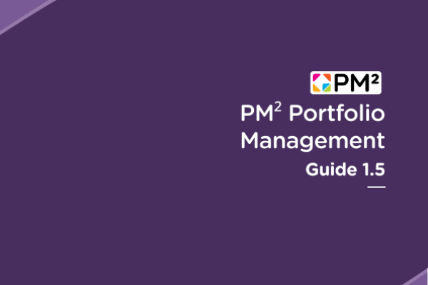 A cover of the PM² Portfolio Management Guide v1.5