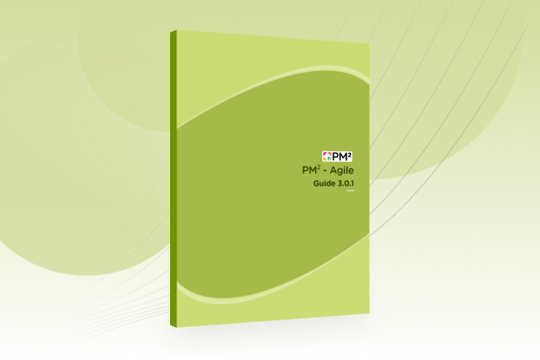 A visual representation of the PM²-Agile Guide cover